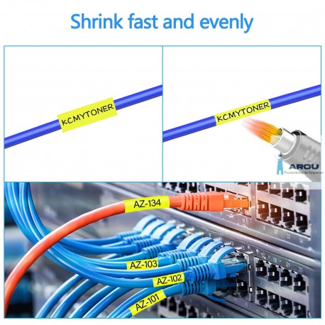 CINTA COMPATIBLE  BROTHER TERMOCONTRAIBLE AMARILLO AR HS-621